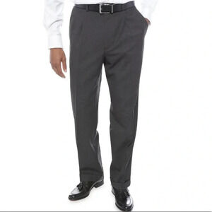Lauren ralph lauren 100% Wool total comfort grey pants 33